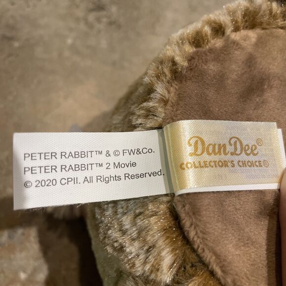 Dan Dee Collection Peter Rabbit Plush Easter Basket Decoration - Picture 2 of 15